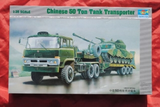 TR00201  Chinese 50 ton Tank Transporter
